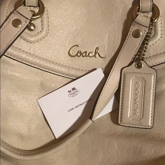 Authentic Taupe Coach Bag - Picture 8 of 8